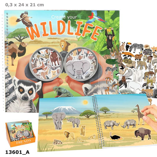Create Your Wild Life m/Flock Stickers
