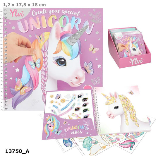 Ylvi Create Your Special Unicorn Sticker bog