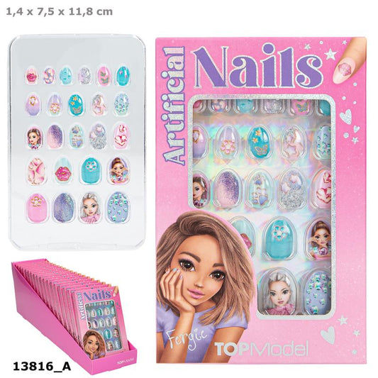 TOPModel Deco Negle Glitter BE AUTY and ME