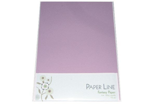 Karton 10 ark. Lyslilla