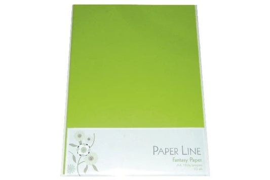 Karton 10 ark. Lyse Grøn