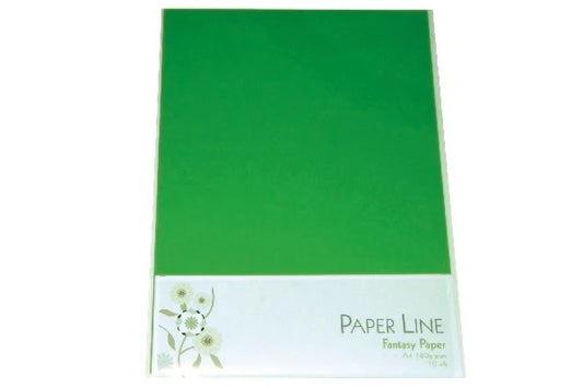 Karton 10 ark. Grøn