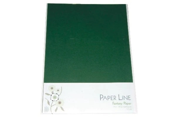 Karton 10 ark. Mørk Grøn