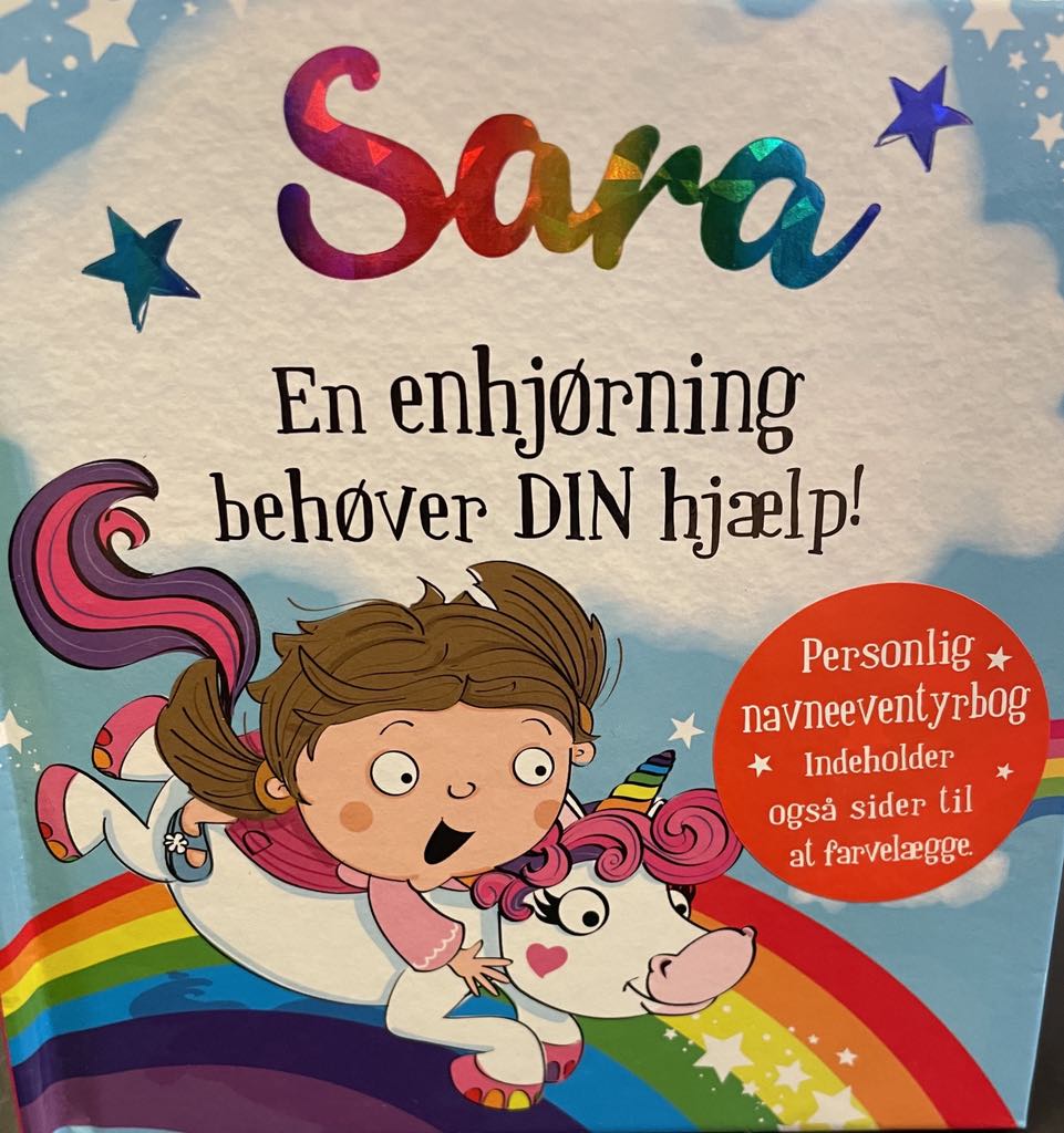 Sara en enhjørning behøver din hjælp