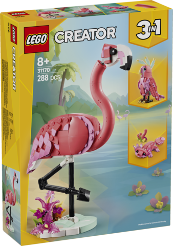 LEGO Creator Vilde dyr: Pink flamingo 31170