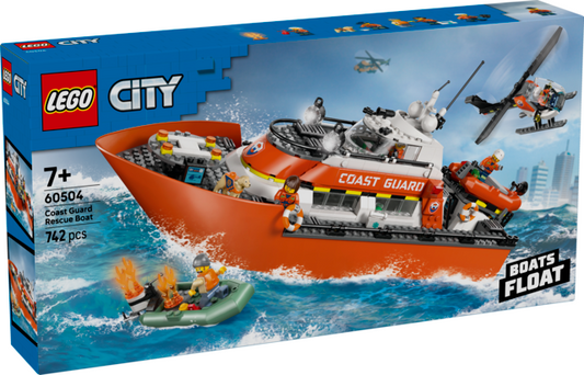 LEGO Kystvagtens redningsbåd 60504