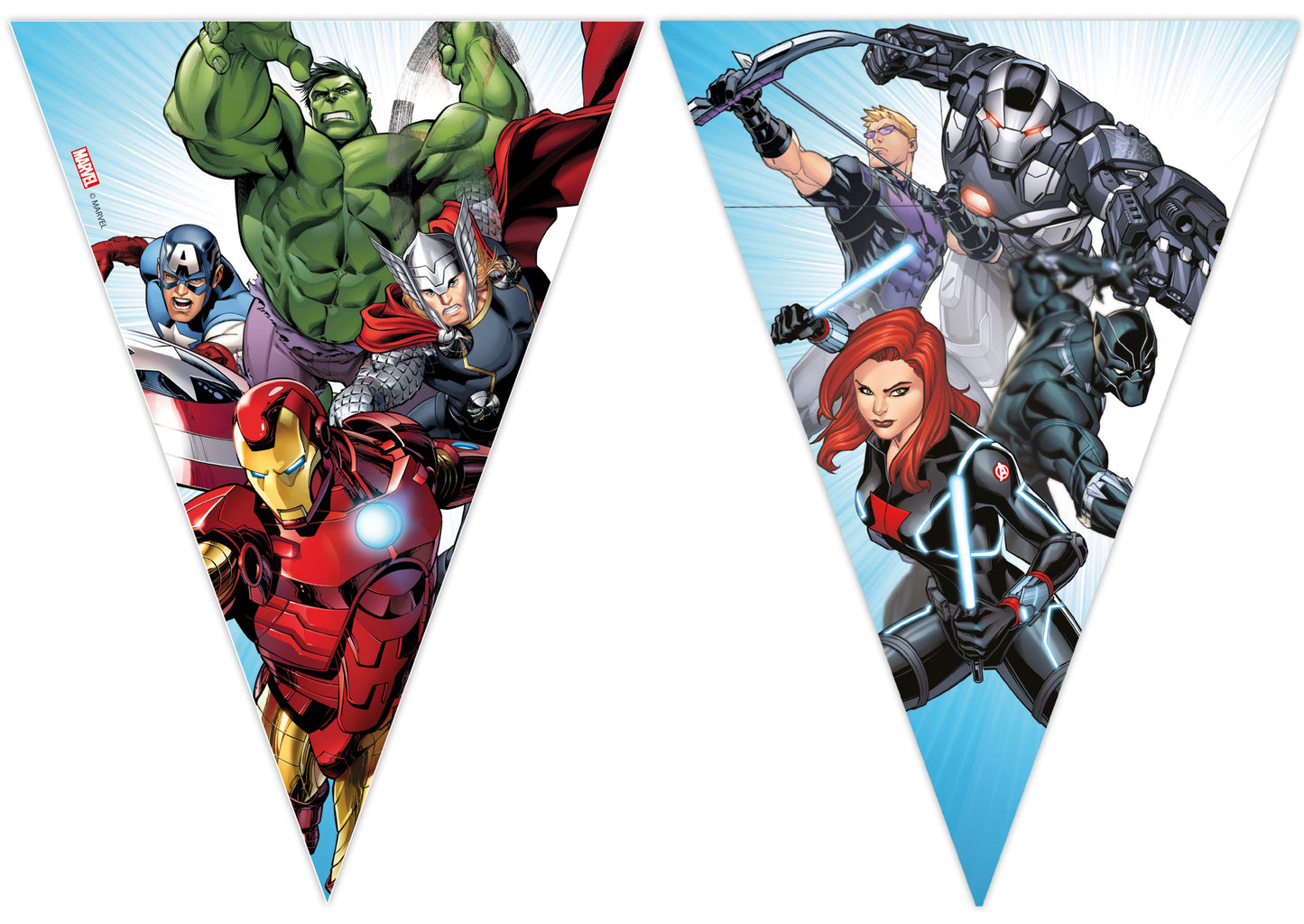 Banner Marvel Avengers vimpler