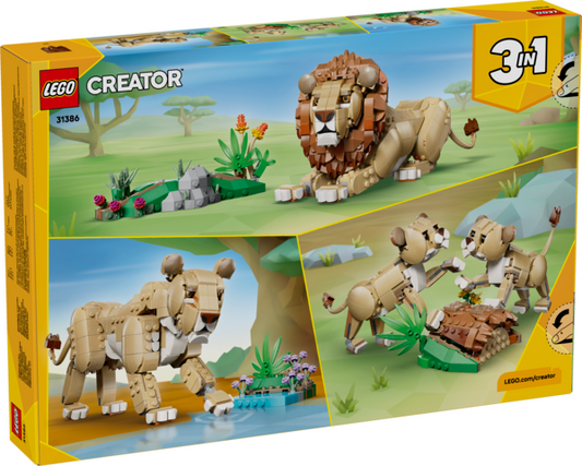 LEGO Vilde dyr: Majestætisk løve 31386