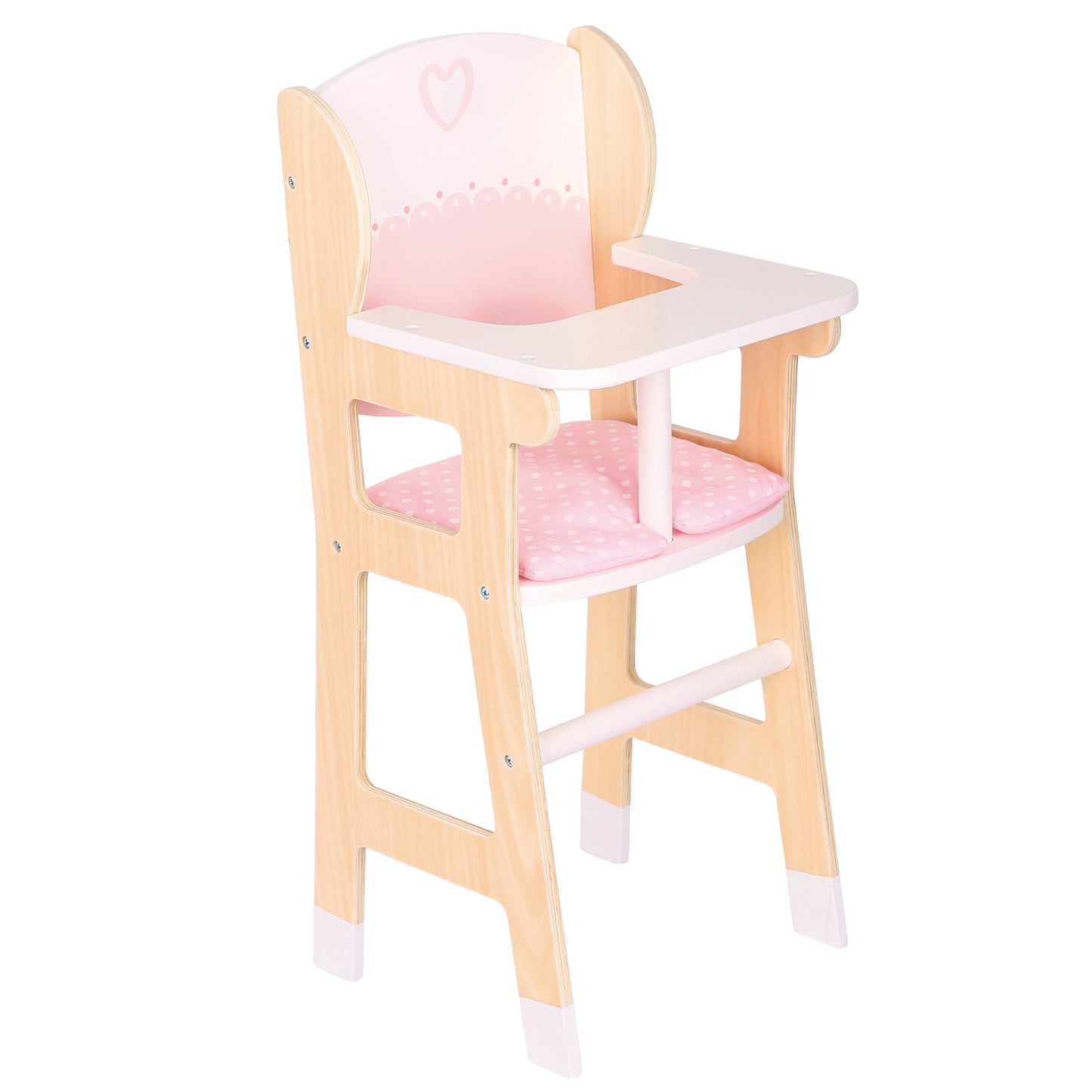 Dukke højstol, træ, Woet (Kun til afhentning i butikken)