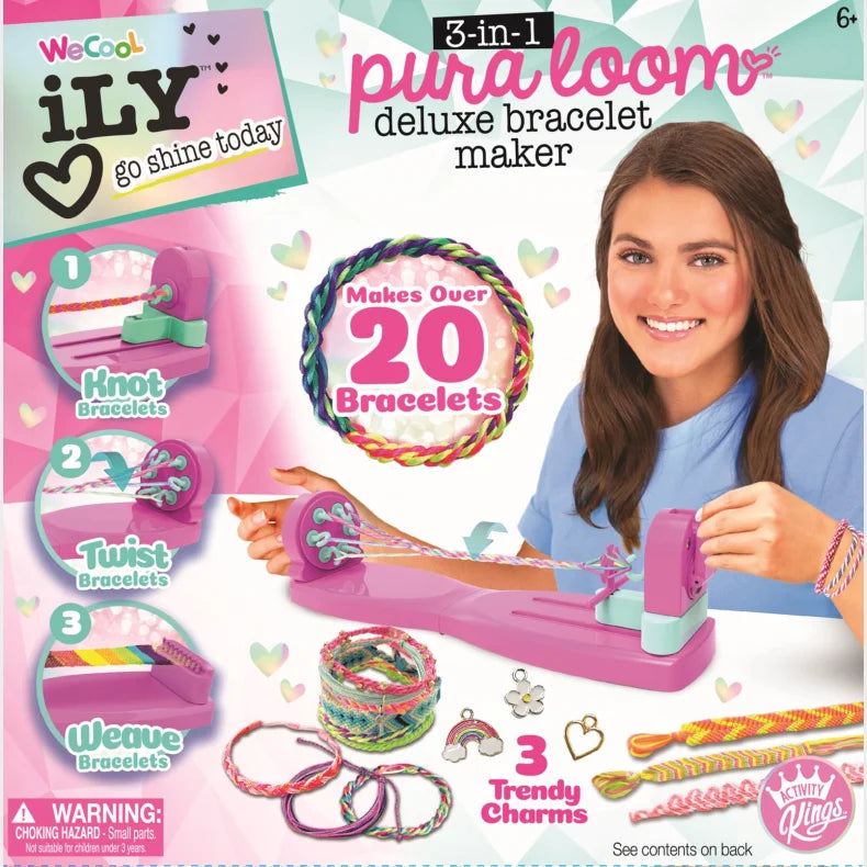 ILY - 3-in-1 Pura Loom Deluxe Bracelet Maker