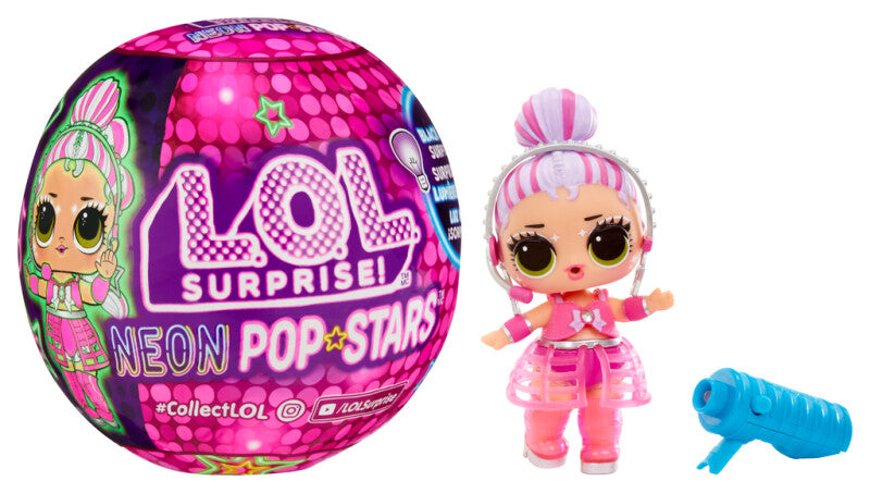 LO.L. Surprise! Neon Pop Stars Tot Dukker