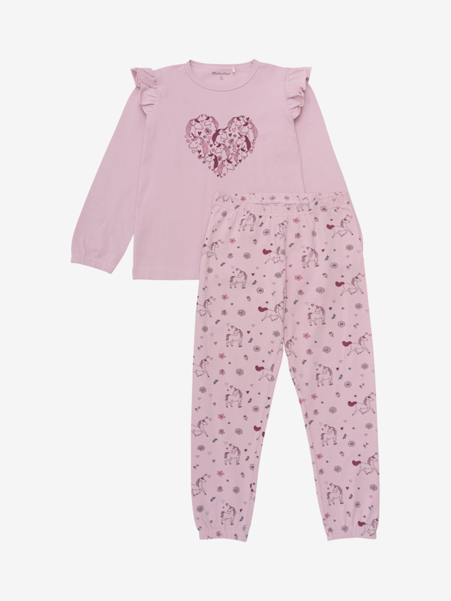 Minymo pyjamas med enhjørninger 4 år