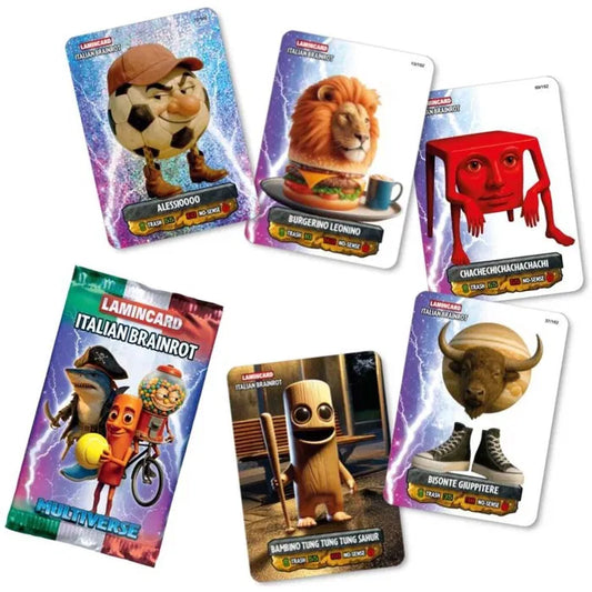 Brainrot Collectible Cards 5 Pack Wave 2