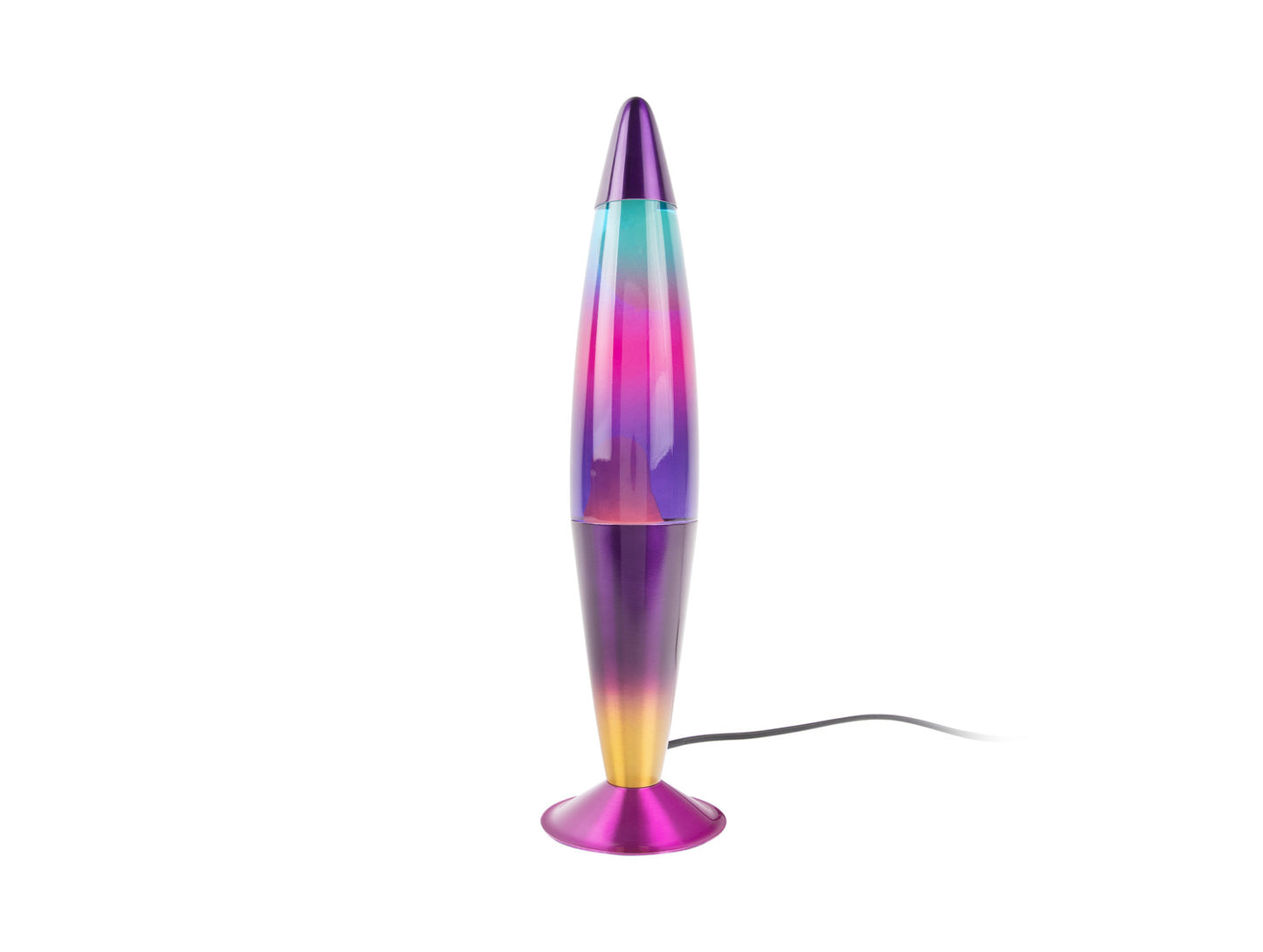 Table Lamp Rainbow Rocket Lava