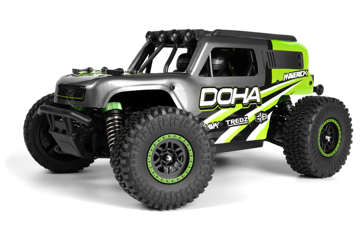 Maverick RC Maverick Doha 1/20 4WD Electric Truck - Green