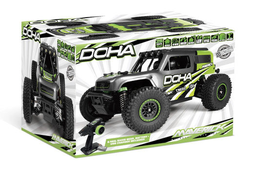 Maverick RC Maverick Doha 1/20 4WD Electric Truck - Green