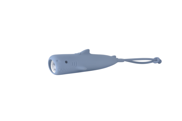 Lommelygte haj med led opladning