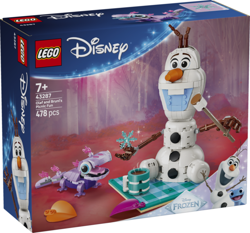 LEGO Disney Olaf og Brunis sjove picnic 43287
