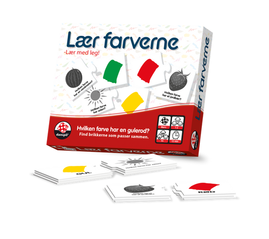 Danspil Lær farverne