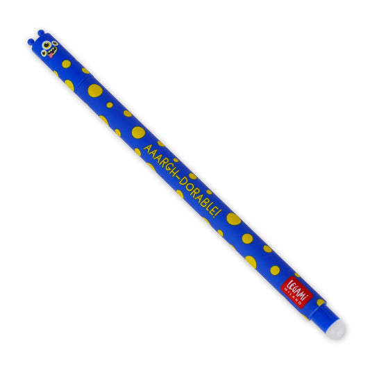 Erasable gel pen Monster – blå, med viskbar blæk! 💙
