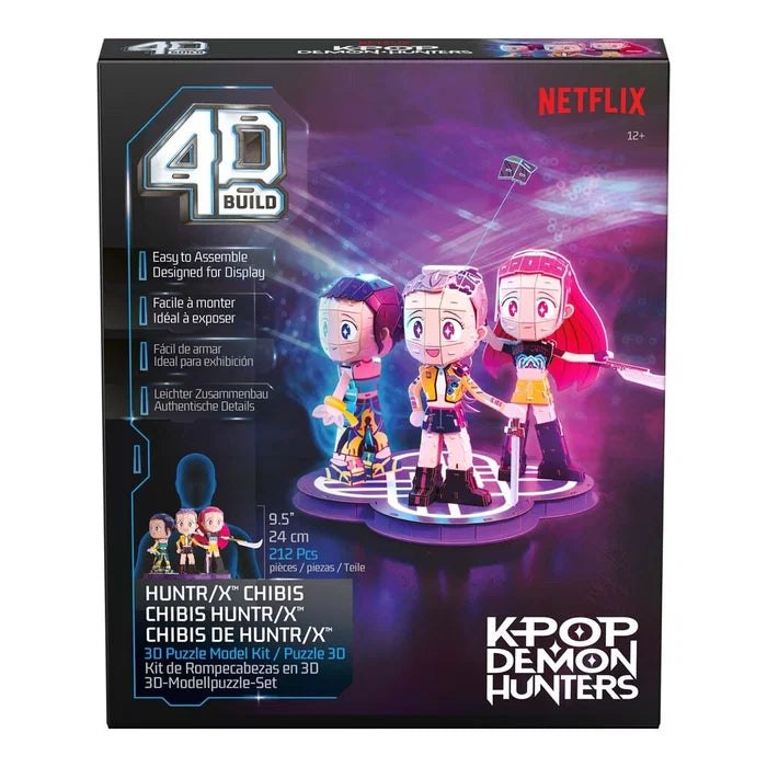 KPDH 4D Build Huntrix Chibi Set