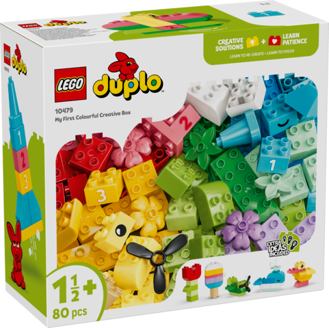Farverig kreativ æske 10479