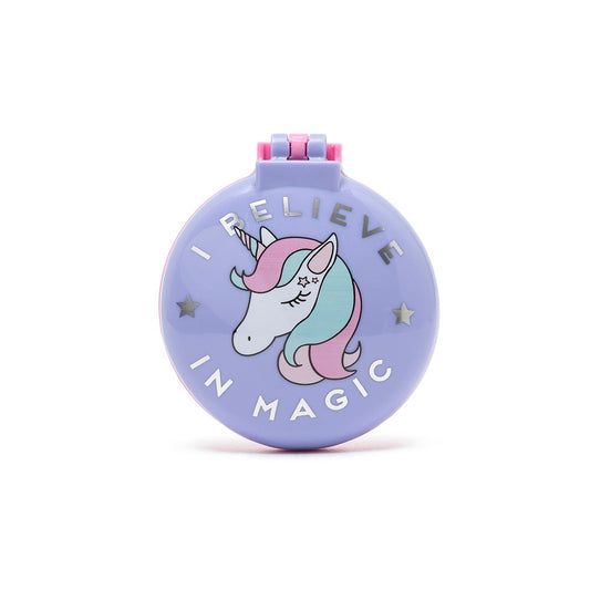 Unicorn hårbørste med spejl