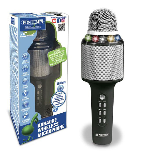 Trådløs mikrofon til karaokee +5år