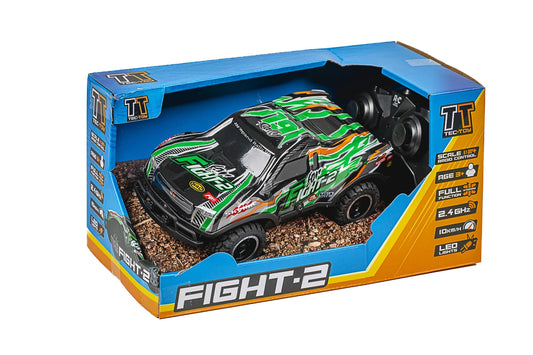 TEC-TOY Fight-2 R/C 1:24 2,4GHz w/light, green