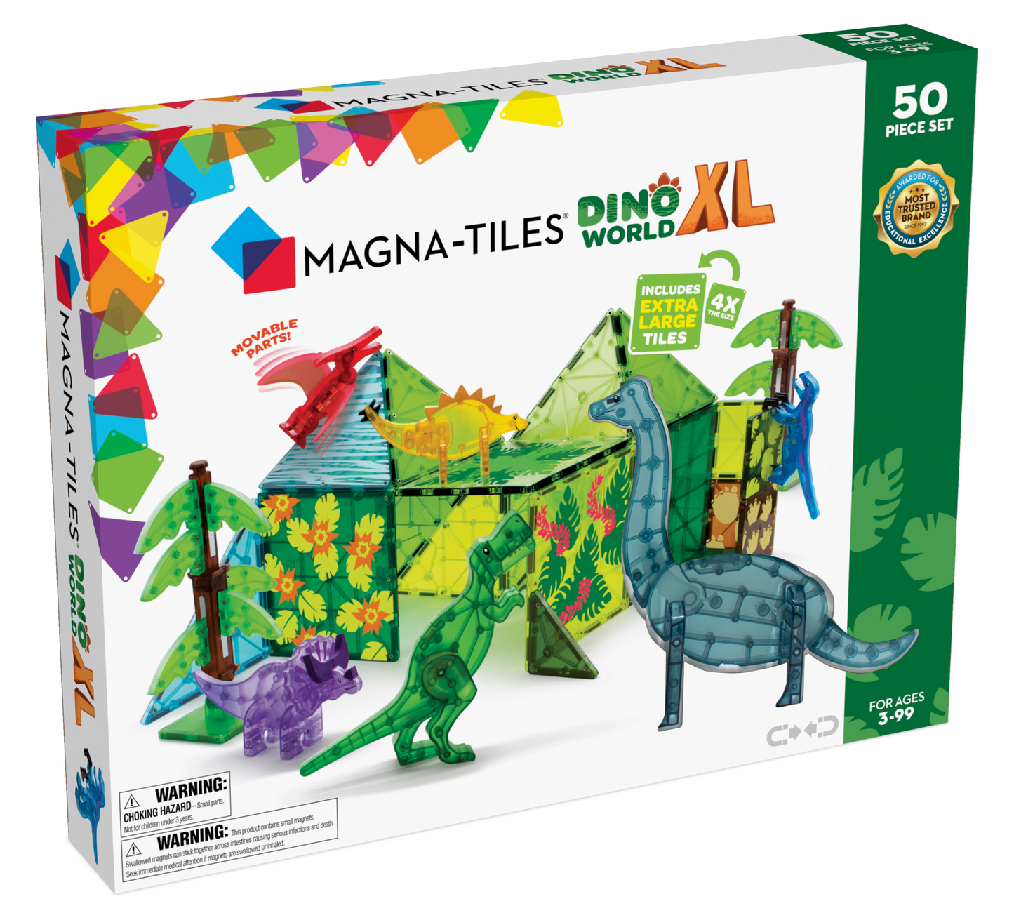 VALTECH MAGNA-TILES Dino World XL 22850