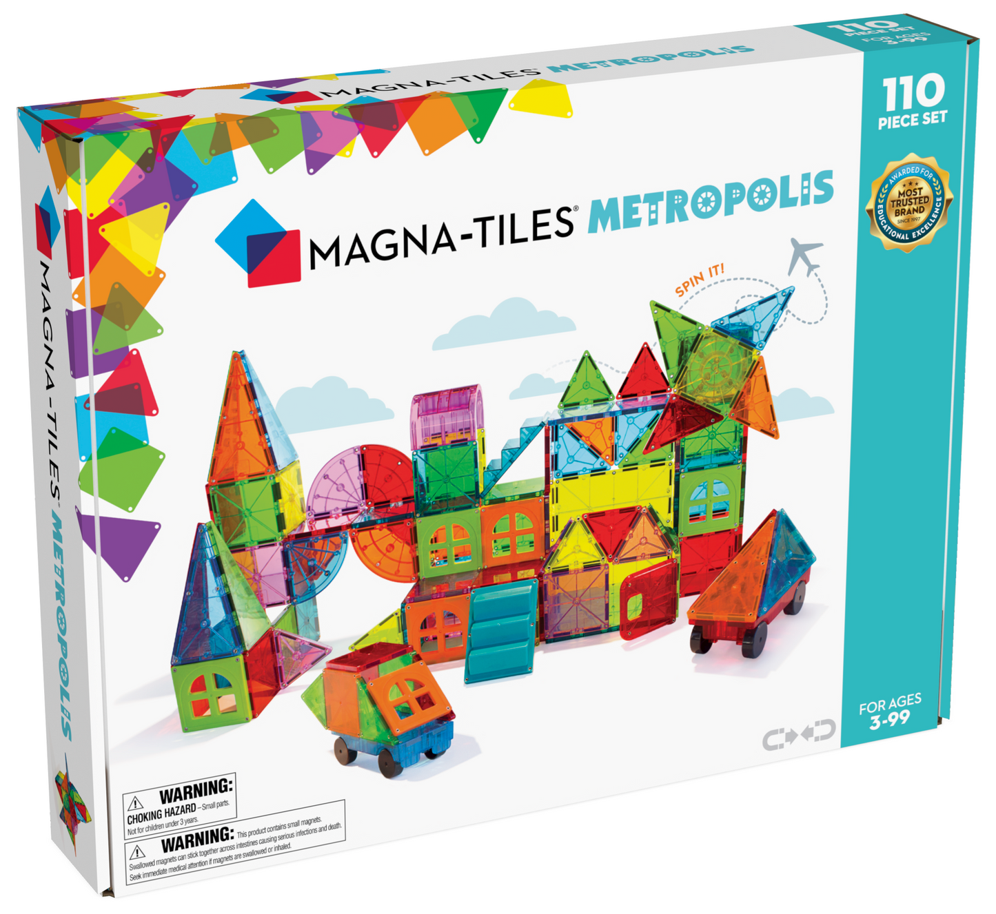 Magna-Tiles Metropolis 110-Piece Sæt