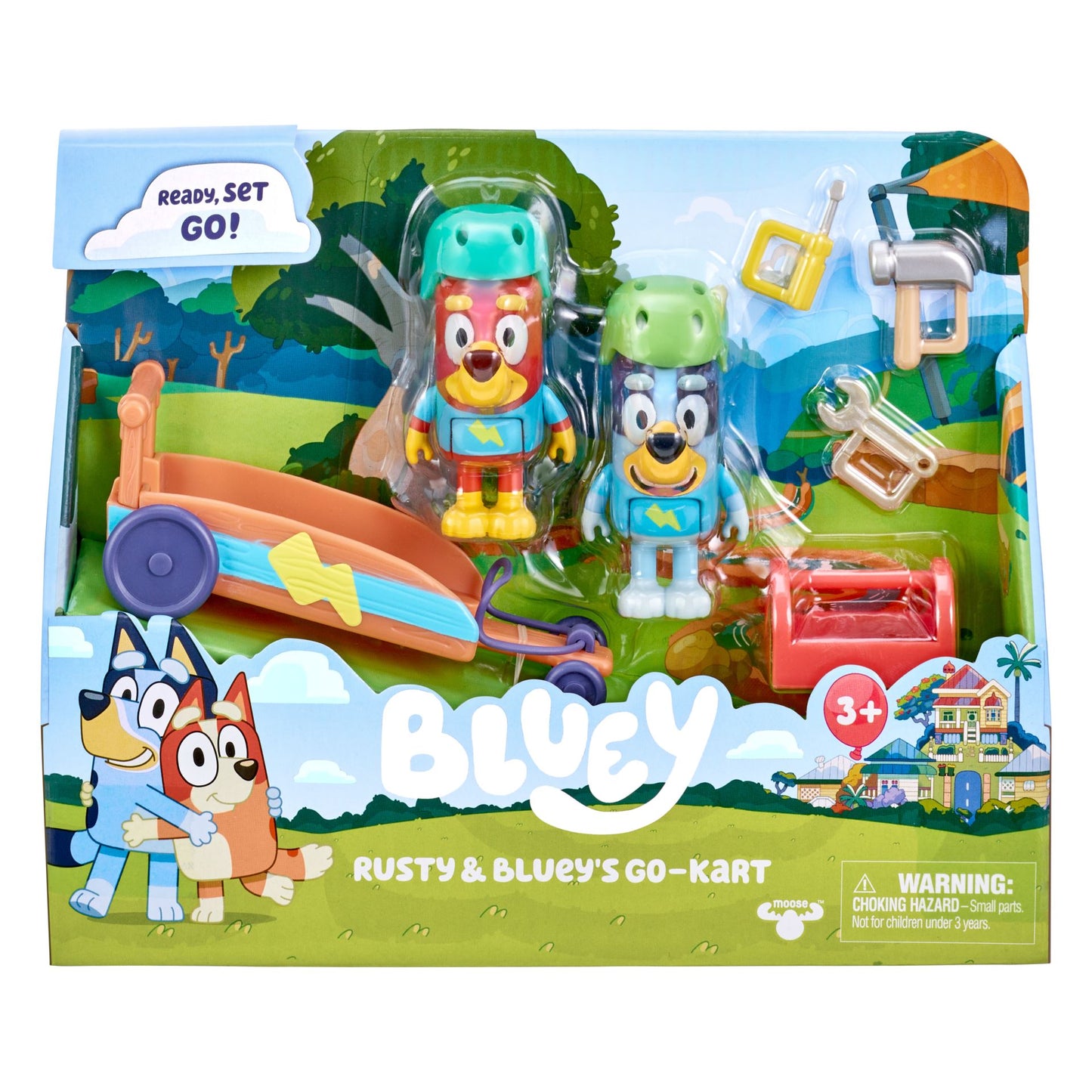Bluey Gokart legesæt