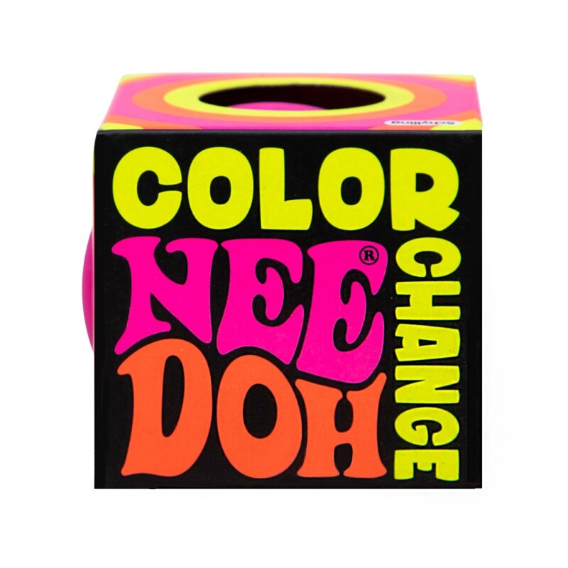 NeeDoh Fidget Bold med Farveskift - Color Changing CDU