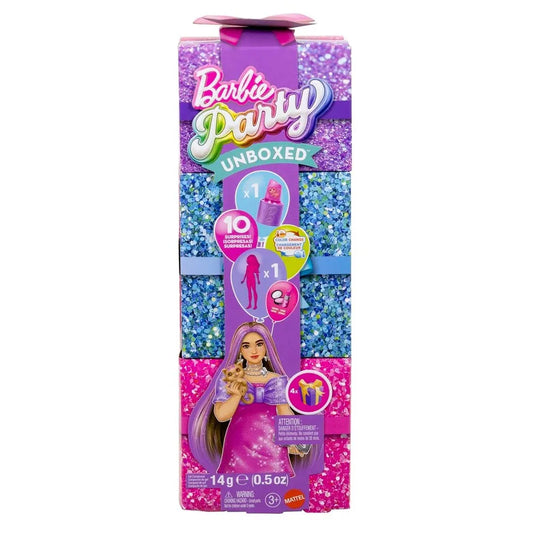 Barbie Glam Party Unboxed Pink Curvy Doll