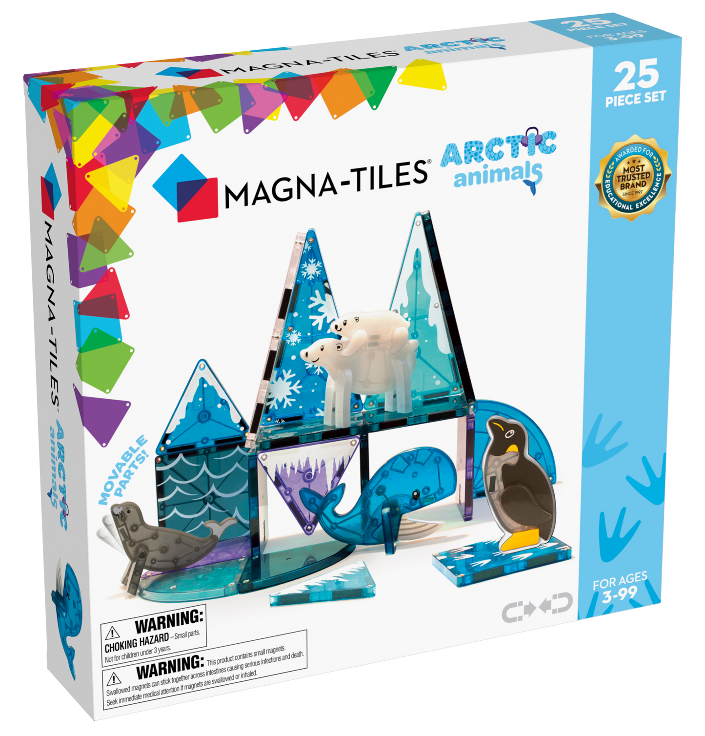 Magna-Tiles Arctic dyr 25 dele