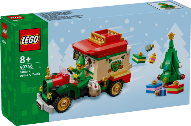 LEGO Seasons and Occasions Julemandens pakkebil 40746