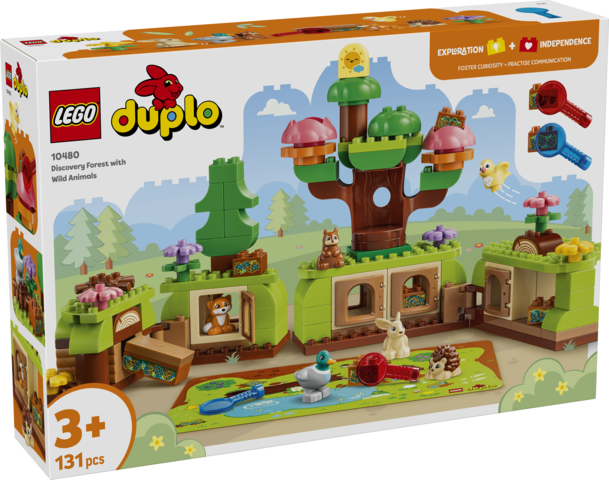 LEGO Oplevelsesskov med vilde dyr 10480