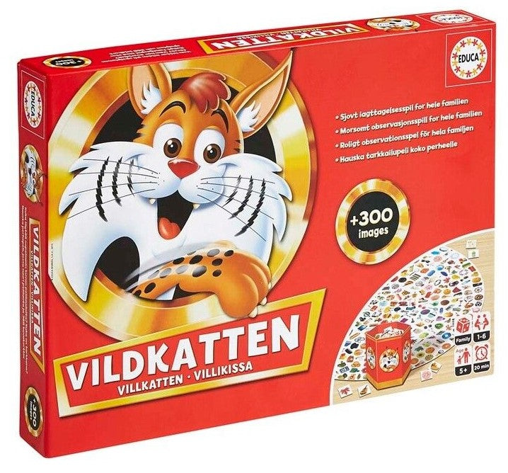 Educa Vildkatten 300 billeder