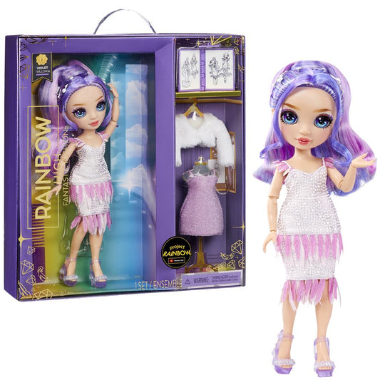 Rainbow High Fantastic Fashion Doll Violet Purple