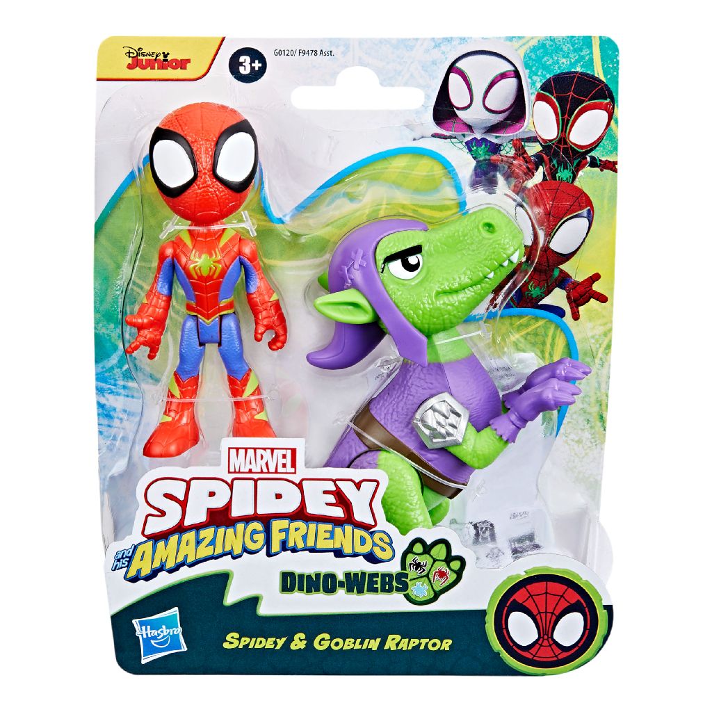 Marvel Spidey Friends Hero Dino Webs