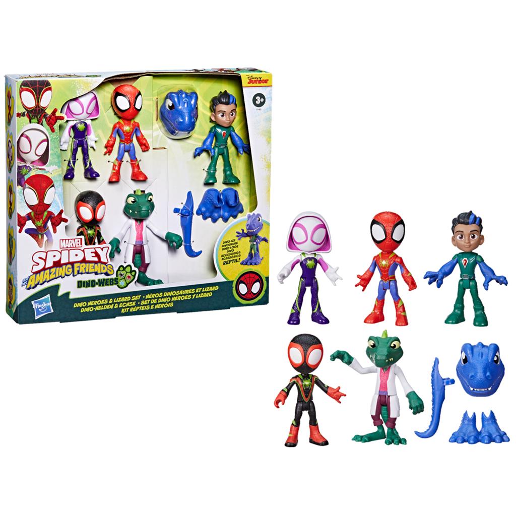 Marvel Spidey Friends Hero Dino Collection Pack