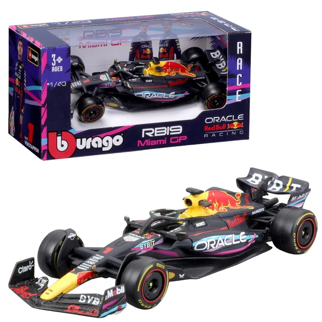 Bburago Red Bull Max Verstappen Miami 1:43