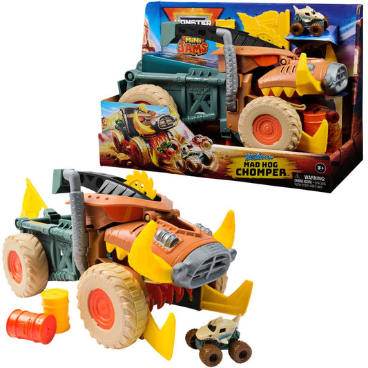 Monster Jam Mini Megalodon Mad Hodge Chomper