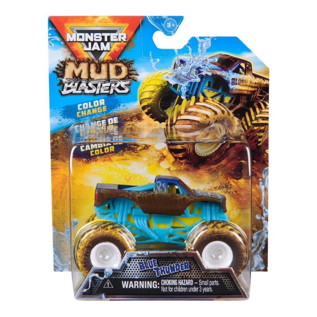 Monster Jam Mud Blasters Blue Thunder
