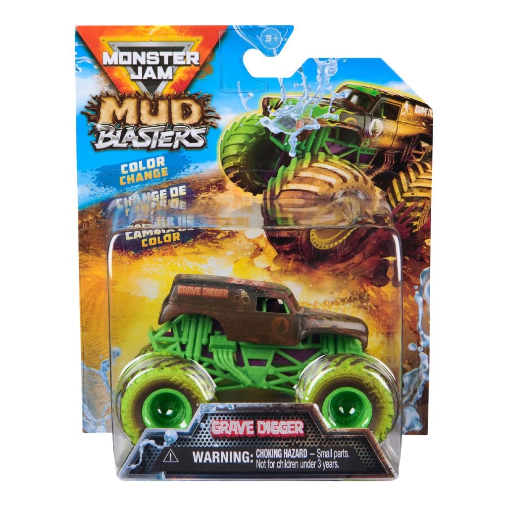 Monster Jam Mud Blasters Grave Digger