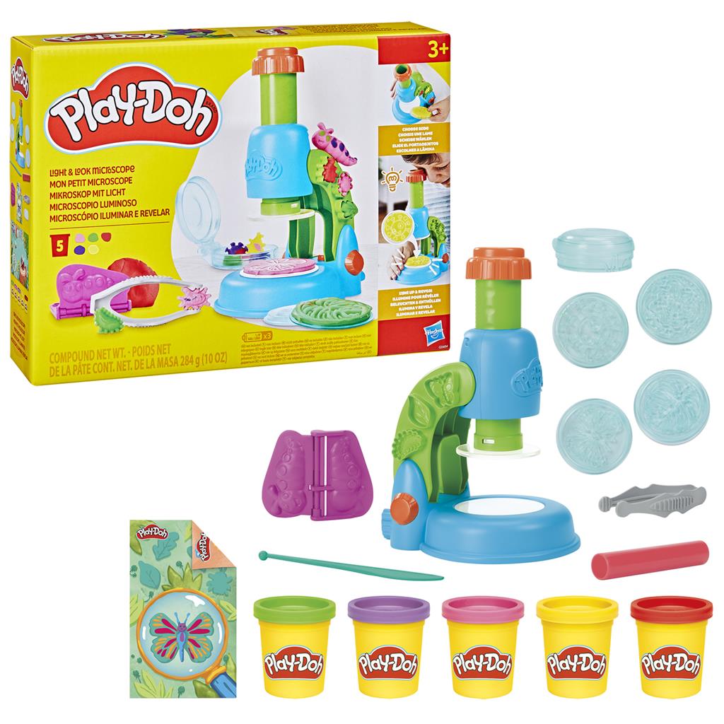 Play-Doh lys-og-se-mikroskop