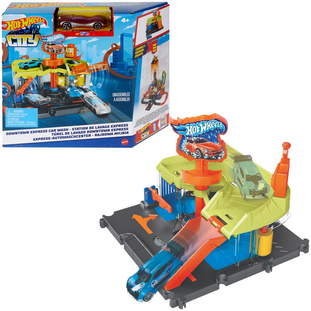 Hot Wheels City Center Express Bilvask