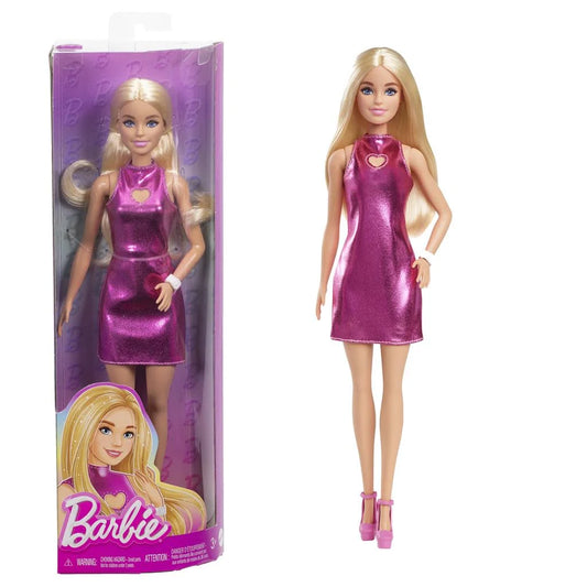Barbie Fashionista lyserød kjole