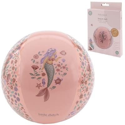 Little Dutch Dreamy havfrue badebold lyserød 35cm