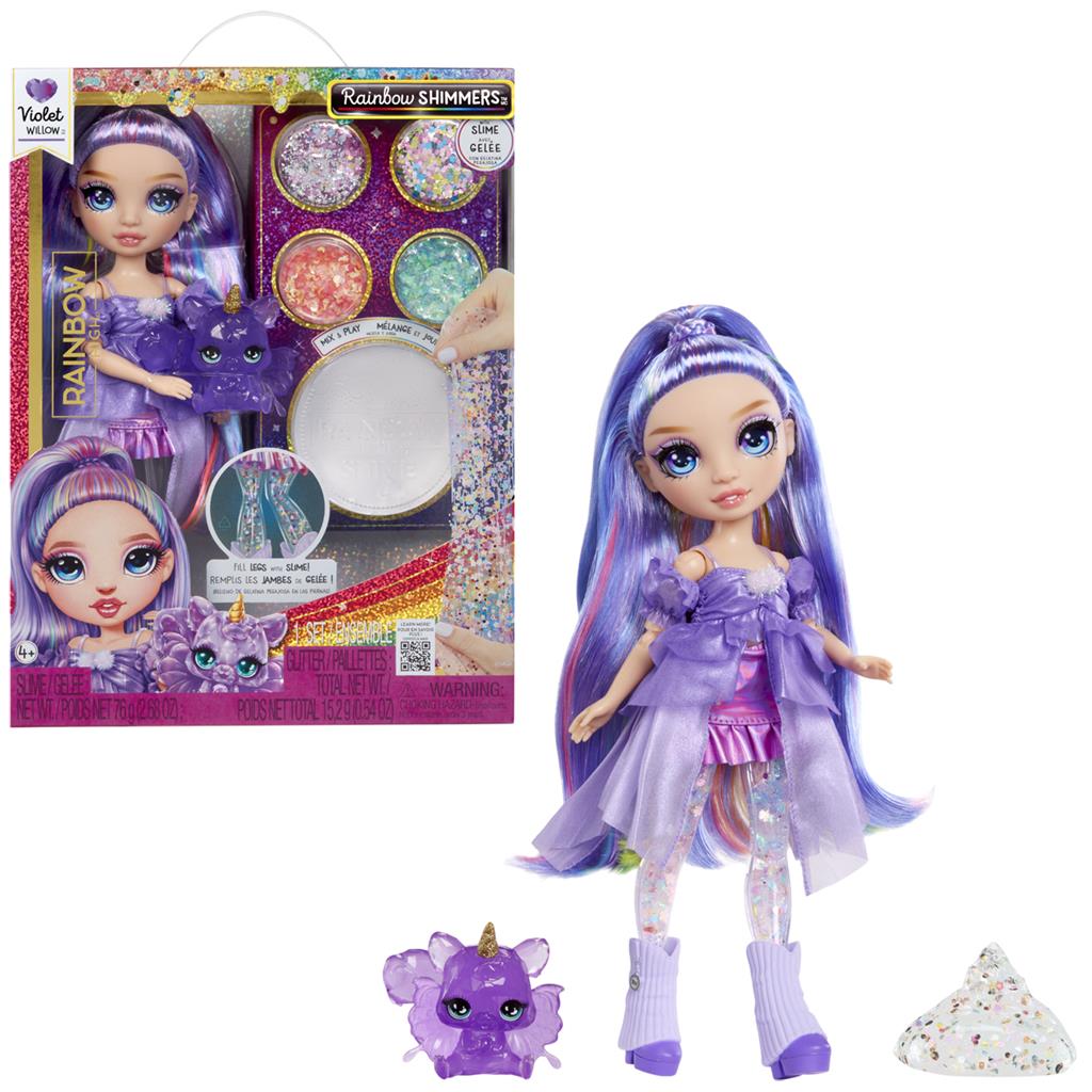 Rainbow High Shimmers Slime Rose Adeline